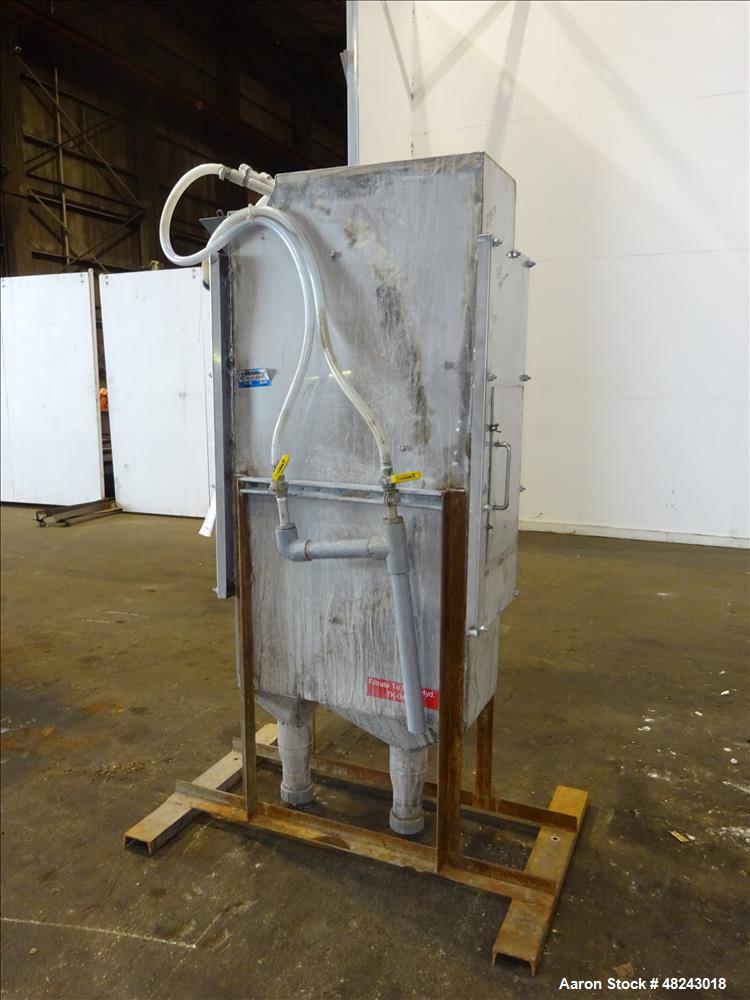 Used Johnson Screens Vee-Wire DSM Sieve-Bend Screening Unit, 316 Stainless Stee